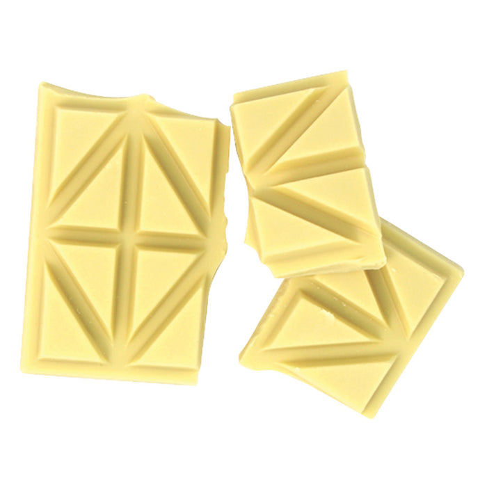 Scored White Chocolate Baking Bars - 7lb Bulk
