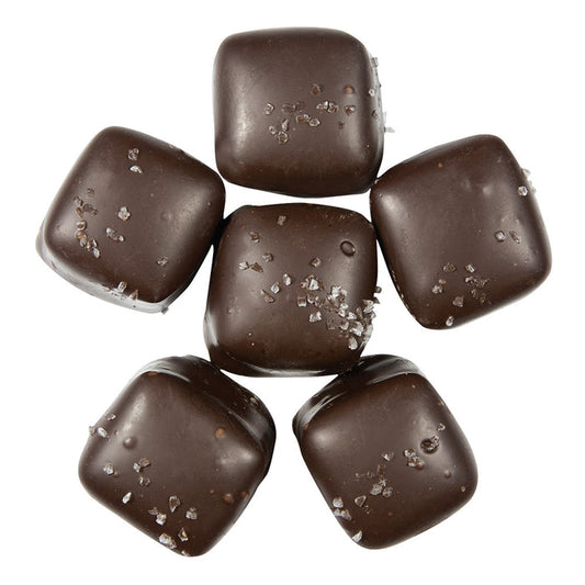 Sea Salt Vanilla Caramels Dark Chocolate - 10lb