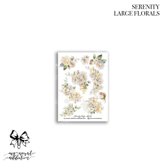 Large Florals - Premium Matte // NOT FOILED