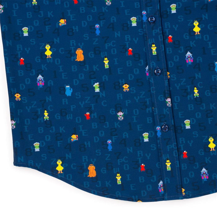 RSVLTS Sesame Street Short Sleeve Shirt Sesame Street "8-Bit Buddies" – KUNUFLEX Short Sleeve Shirt Sesame Street "8-Bit Buddies" – KUNUFLEX Short Sleeve Shirt