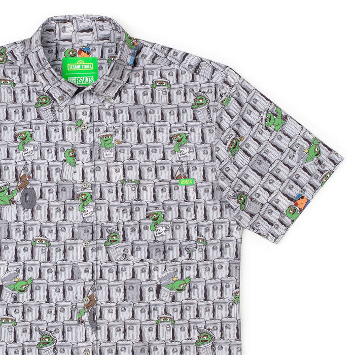 RSVLTS XS Sesame Street Short Sleeve Shirt Sesame Street "Scram!" – KUNUFLEX Short Sleeve Shirt Sesame Street "Scram!" – KUNUFLEX Short Sleeve Shirt