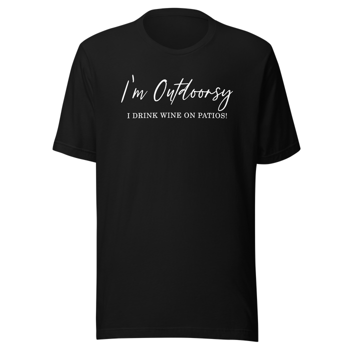 Shirt of the Month - Outdoorsy AKA I Drink On Patios, product photo 5