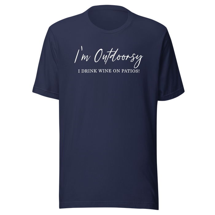 Shirt of the Month - Outdoorsy AKA I Drink On Patios, product photo 7