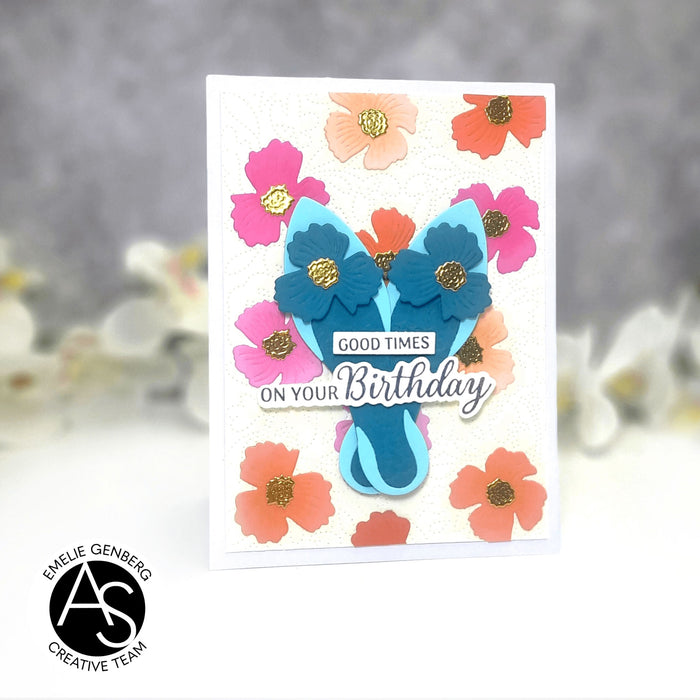 Shoes Sentiments Press Plate & Die Set