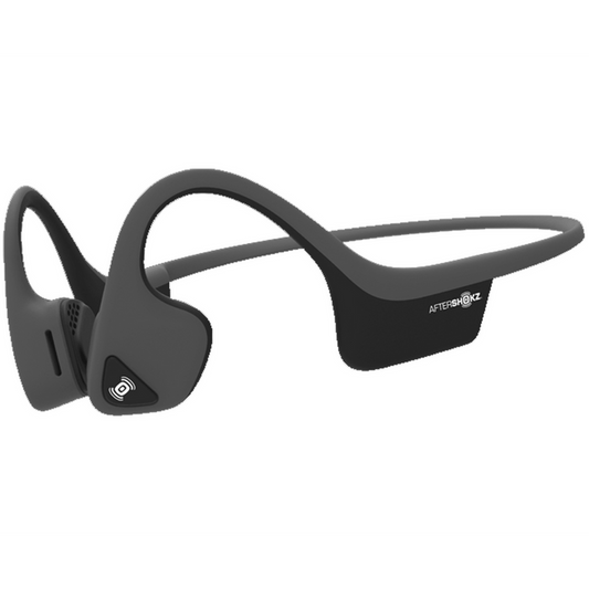 AfterShokz AeroPex Wireless Bone Conduction Headphones | Cosmic Black Aftershox Headphones Euronics Ireland