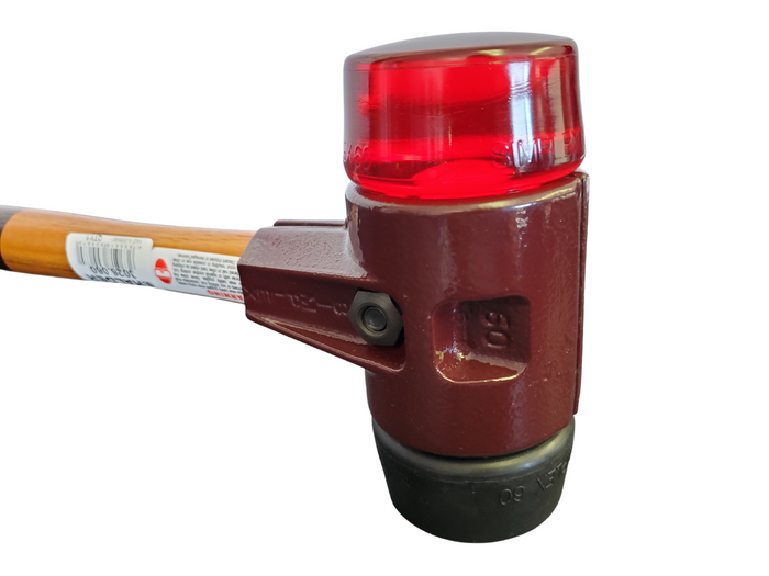 Simplex Mallet w/ Cast Iron Housing - Composite Rubber and Plastic Faces-Halder-Atlas Preservation
