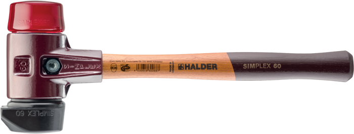 Simplex Mallet w/ Cast Iron Housing "Stand Up" - Composite Rubber and Plastic Faces-Halder-Atlas Preservation