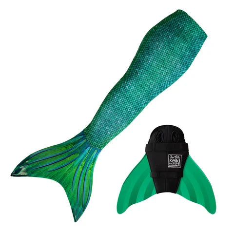 Siren Green Mermaid Tail C6/7 Child Medium