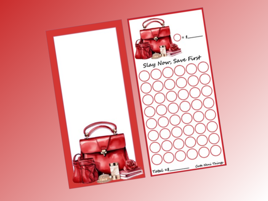 Slay Now, Save First | Savings Insert & Envelope Bundle | Pick Your Budget