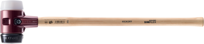 Sledge Hammer w/ Cast Iron Housing and Composite Rubber + Superplastic Faces - Long Handle-Halder-Atlas Preservation