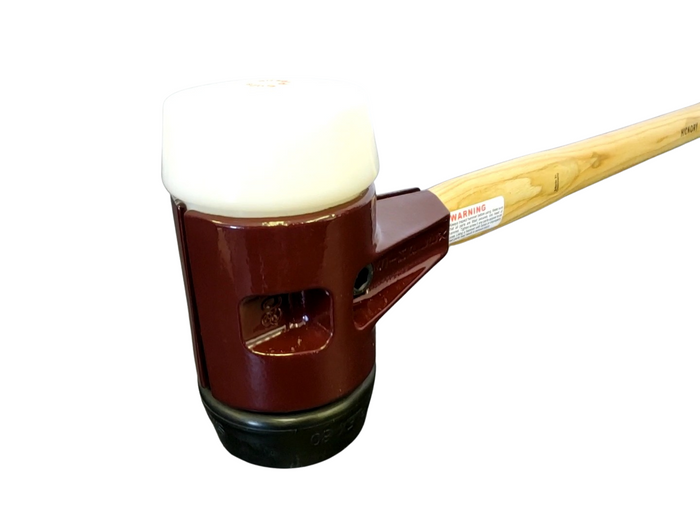 Sledge Hammer w/ Cast Iron Housing and Composite Rubber + Superplastic Faces - Long Handle-Halder-Atlas Preservation