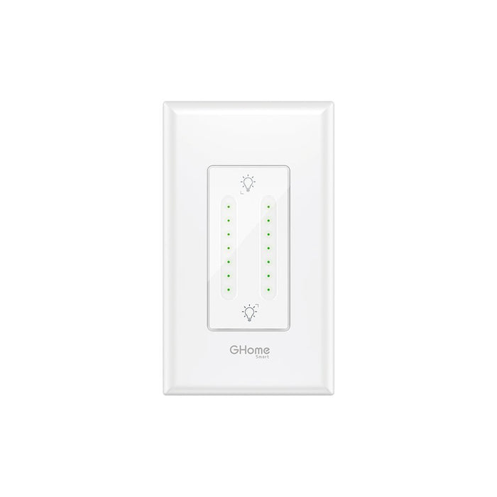 Smart Dual Dimmer Switch GHomeSmart® SW7 - GHome Smart Official