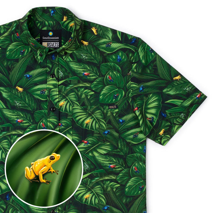 RSVLTS Smithsonian Short Sleeve Shirt Smithsonian's National Zoo and Conservation Biology Institute "Deadly by Design" – KUNUFLEX Short Sleeve Shirt Smithsonian's National Zoo and Conservation Biology Institute "Deadly by Design" – KUNUFLEX Short Sleeve Shirt
