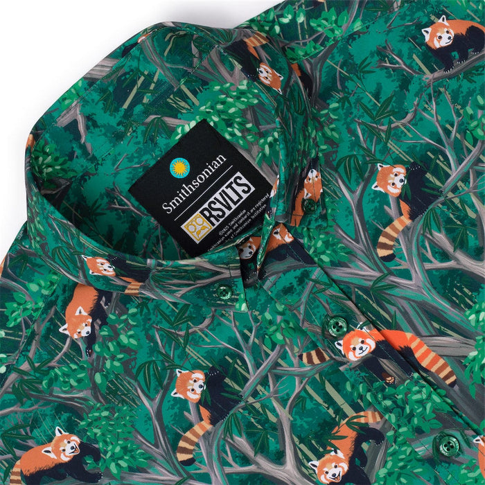 RSVLTS Smithsonian Short Sleeve Shirt Smithsonian’s National Zoo and Conservation Biology Institute "Red Panda-monium" – KUNUFLEX Short Sleeve Shirt Smithsonian’s National Zoo and Conservation Biology Institute "Red Panda-monium" – KUNUFLEX Short Sleeve Shirt