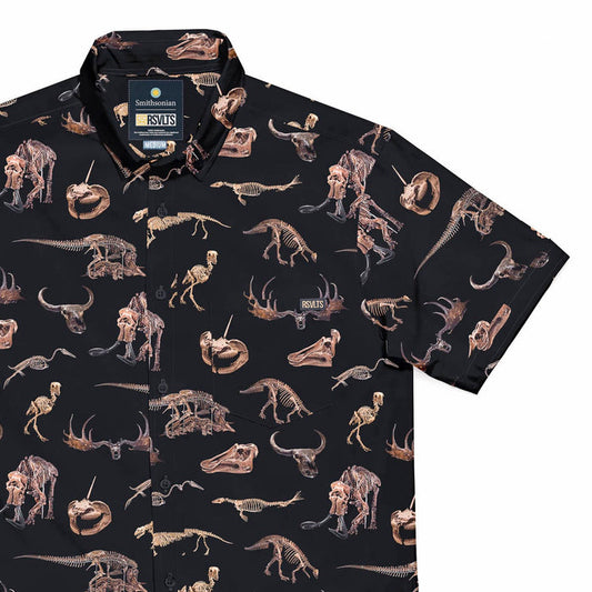 RSVLTS XS Smithsonian Short Sleeve Shirt Smithsonian's Natural History "Excavating History" – KUNUFLEX Short Sleeve Shirt Smithsonian's Natural History "Excavating History" – KUNUFLEX Short Sleeve Shirt