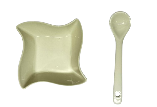 Snack Bowl With Spoons-6pcs