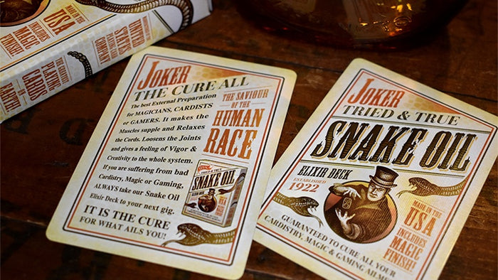 Snake Oil Elixir Playing Cards by US Playing Card Co.
