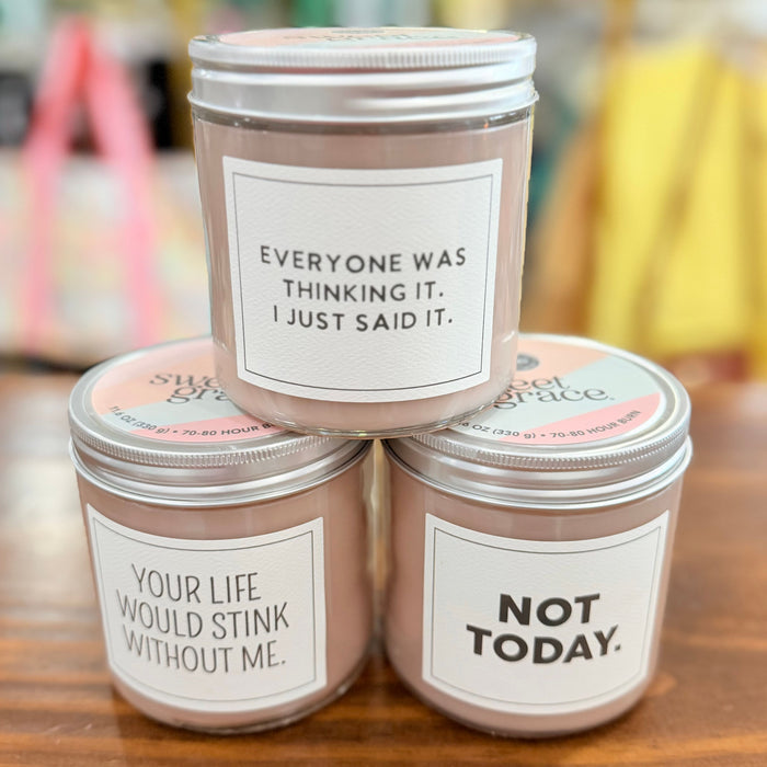 Snarky Statement Sweet Grace Candle
