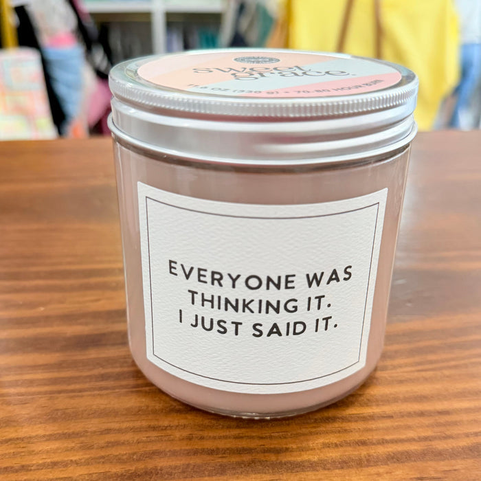 Snarky Statement Sweet Grace Candle