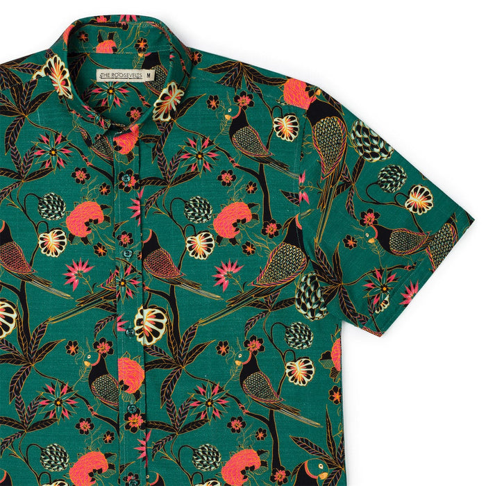 RSVLTS XXS RSVLTS Bamboo Short Sleeve Shirt Songbirds – Bamboo Short Sleeve Shirt Songbirds – Bamboo Short Sleeve Shirt