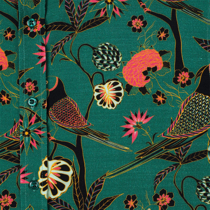 RSVLTS RSVLTS Bamboo Short Sleeve Shirt Songbirds – Bamboo Short Sleeve Shirt Songbirds – Bamboo Short Sleeve Shirt