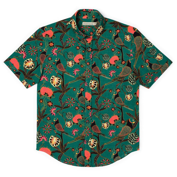 RSVLTS RSVLTS Bamboo Short Sleeve Shirt Songbirds – Bamboo Short Sleeve Shirt Songbirds – Bamboo Short Sleeve Shirt