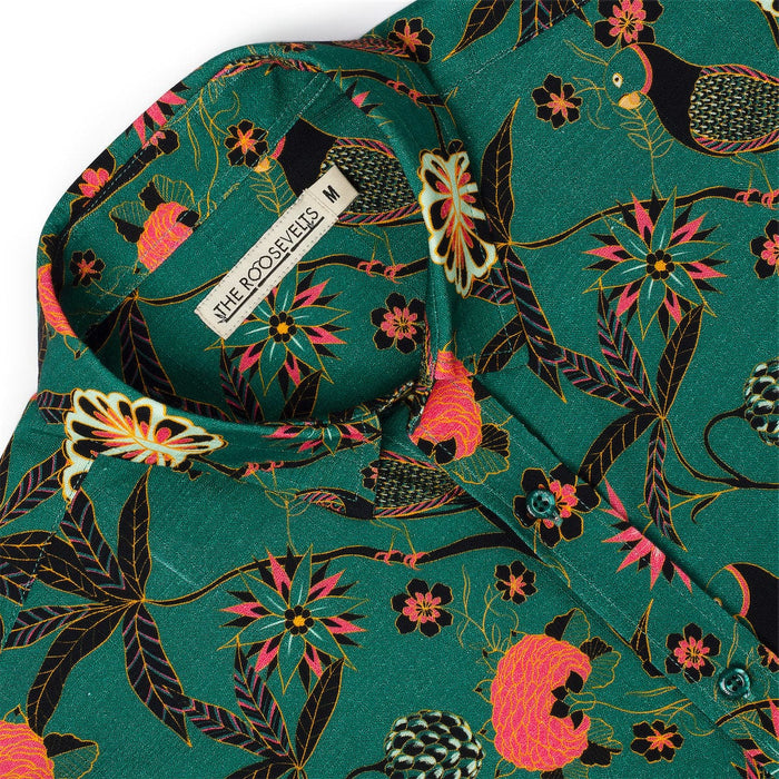 RSVLTS RSVLTS Bamboo Short Sleeve Shirt Songbirds – Bamboo Short Sleeve Shirt Songbirds – Bamboo Short Sleeve Shirt