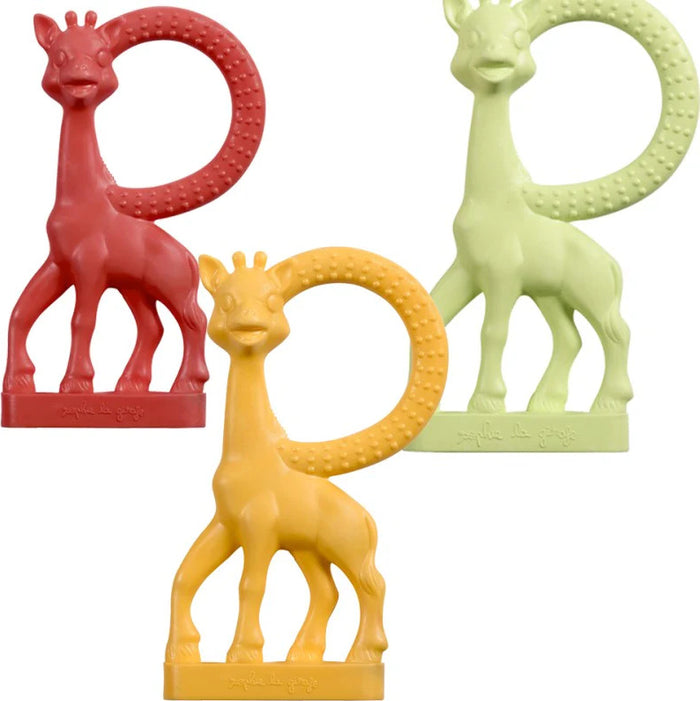 Sophie Vanilla Teether Ring (assorted colors)