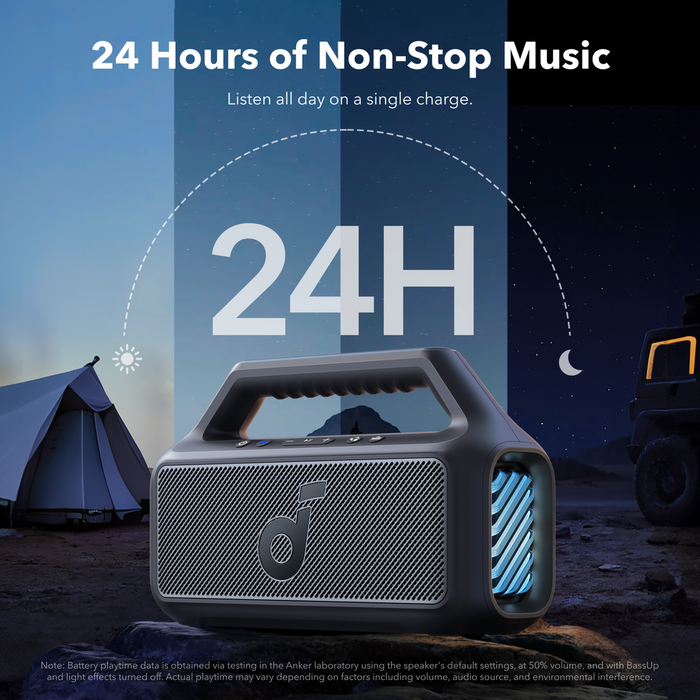 Soundcore Boom 2 Portable Bluetooth Speaker for Bass | A3148G11 Soundcore Speaker Euronics Ireland