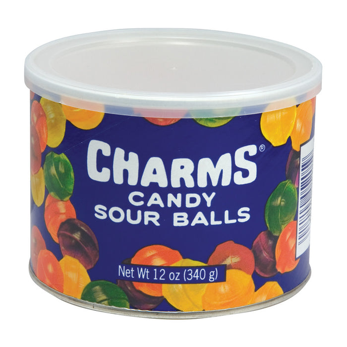 Sour Balls Candy Charms - 12ct Tins
