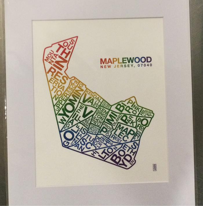 South Orange & Maplewood Map Prints