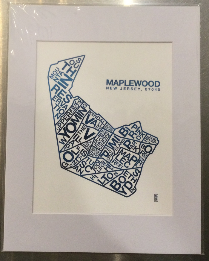 South Orange & Maplewood Map Prints