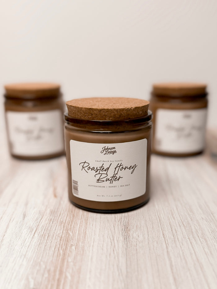 Soy Wax Candle | Roasted Honey Butter