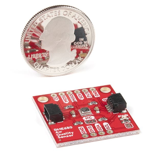 SparkFun Environmental Sensor Breakout - BME680 (Qwiic) by Sparkfun - The Pi Hut
