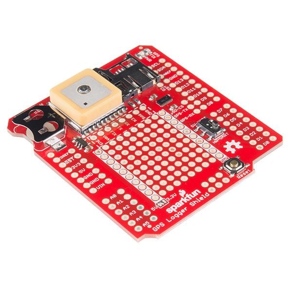 SparkFun GPS Logger Shield by Sparkfun - The Pi Hut