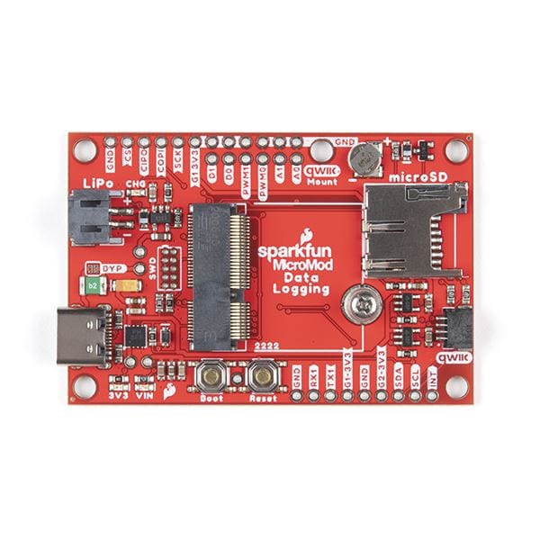 SparkFun MicroMod Data Logging Carrier Board by Sparkfun - The Pi Hut