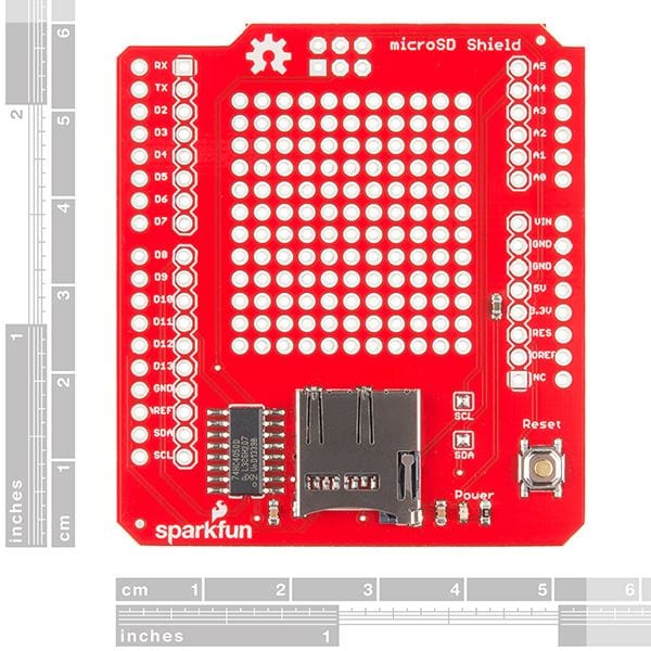 SparkFun microSD Shield by Sparkfun - The Pi Hut