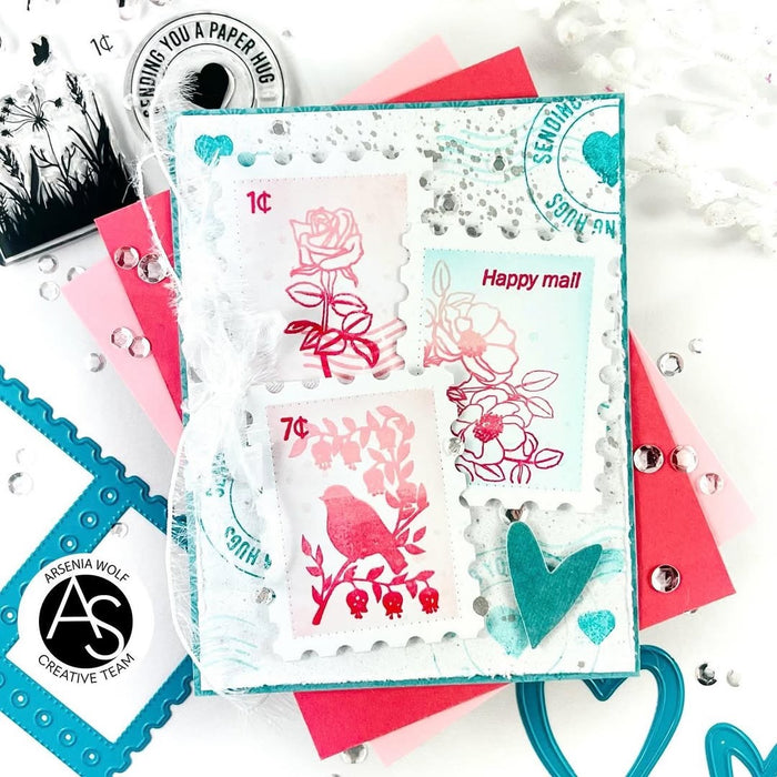 Special Delivery Stamp/Die/Stencil Set Bundle