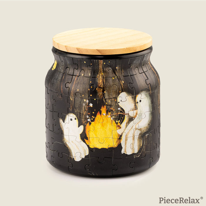 Join the adorable ghost on an adventure, and tuck those journey memories into the storage jar to treasure forever! You’ll Always Get There with PieceRelax.