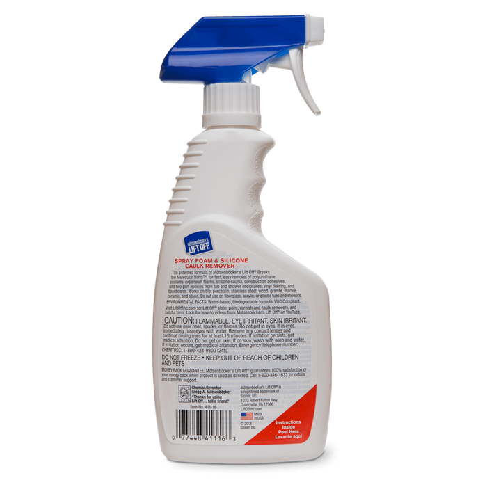 Spray Foam & Caulk Remover-Motsenbocker's Lift Off-Atlas Preservation