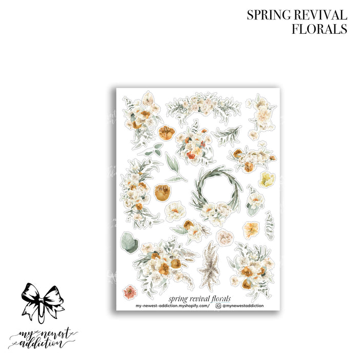 Floral-  Premium Matte // NOT FOILED
