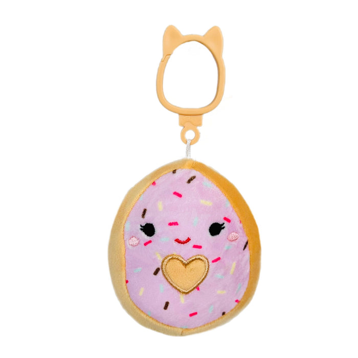 Squishmallow 3.5 Inch Dabria the Donut Valentine Plush Clip *FINAL SALE*