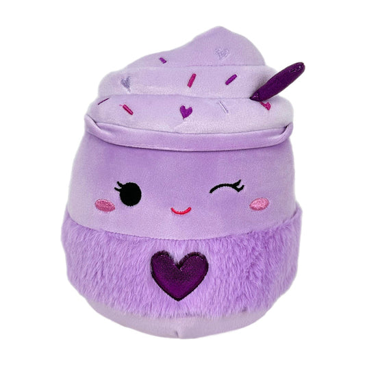 Squishmallow 5 Inch Tracie the Valentine Latte Valentine Plush Toy