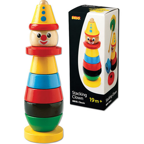BRIO Stacking Clown