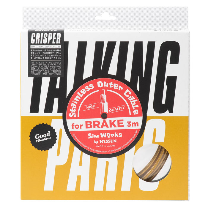 Stainless Outer Cable 'CRISPER' for Brake - 3m