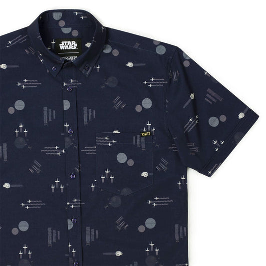 RSVLTS XS Star Wars Short Sleeve Shirt Star Wars™ "Echoes of Battle" – KUNUFLEX Short Sleeve Shirt Star Wars™ "Echoes of Battle" – KUNUFLEX Short Sleeve Shirt