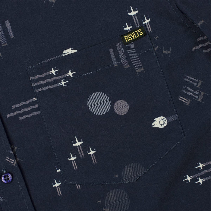 RSVLTS Star Wars Short Sleeve Shirt Star Wars™ "Echoes of Battle" – KUNUFLEX Short Sleeve Shirt Star Wars™ "Echoes of Battle" – KUNUFLEX Short Sleeve Shirt