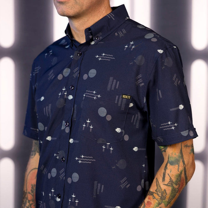 RSVLTS Star Wars Short Sleeve Shirt Star Wars™ "Echoes of Battle" – KUNUFLEX Short Sleeve Shirt Star Wars™ "Echoes of Battle" – KUNUFLEX Short Sleeve Shirt