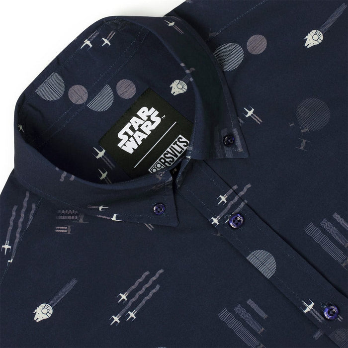 RSVLTS Star Wars Short Sleeve Shirt Star Wars™ "Echoes of Battle" – KUNUFLEX Short Sleeve Shirt Star Wars™ "Echoes of Battle" – KUNUFLEX Short Sleeve Shirt