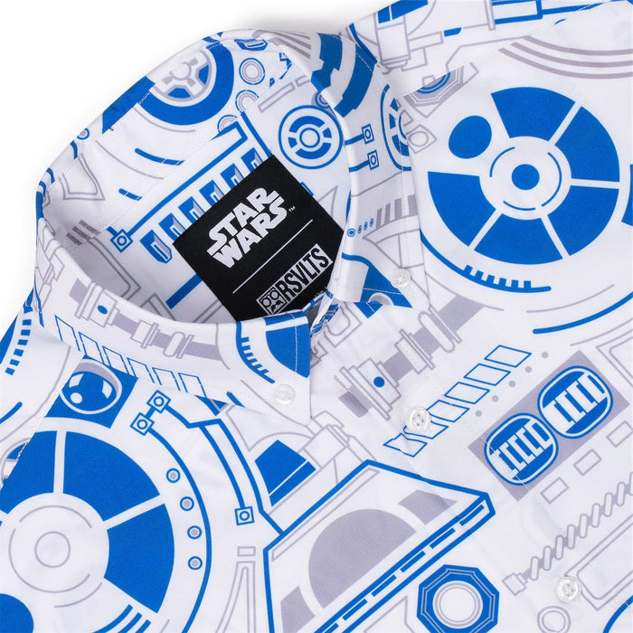 RSVLTS Star Wars Short Sleeve Shirt Star Wars™ "R2-Deconstructed" – KUNUFLEX Short Sleeve Shirt Star Wars™ "R2-Deconstructed" – KUNUFLEX Short Sleeve Shirt